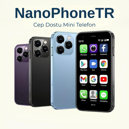 NanoPhoneTR Mini Boy Küçük Telefon